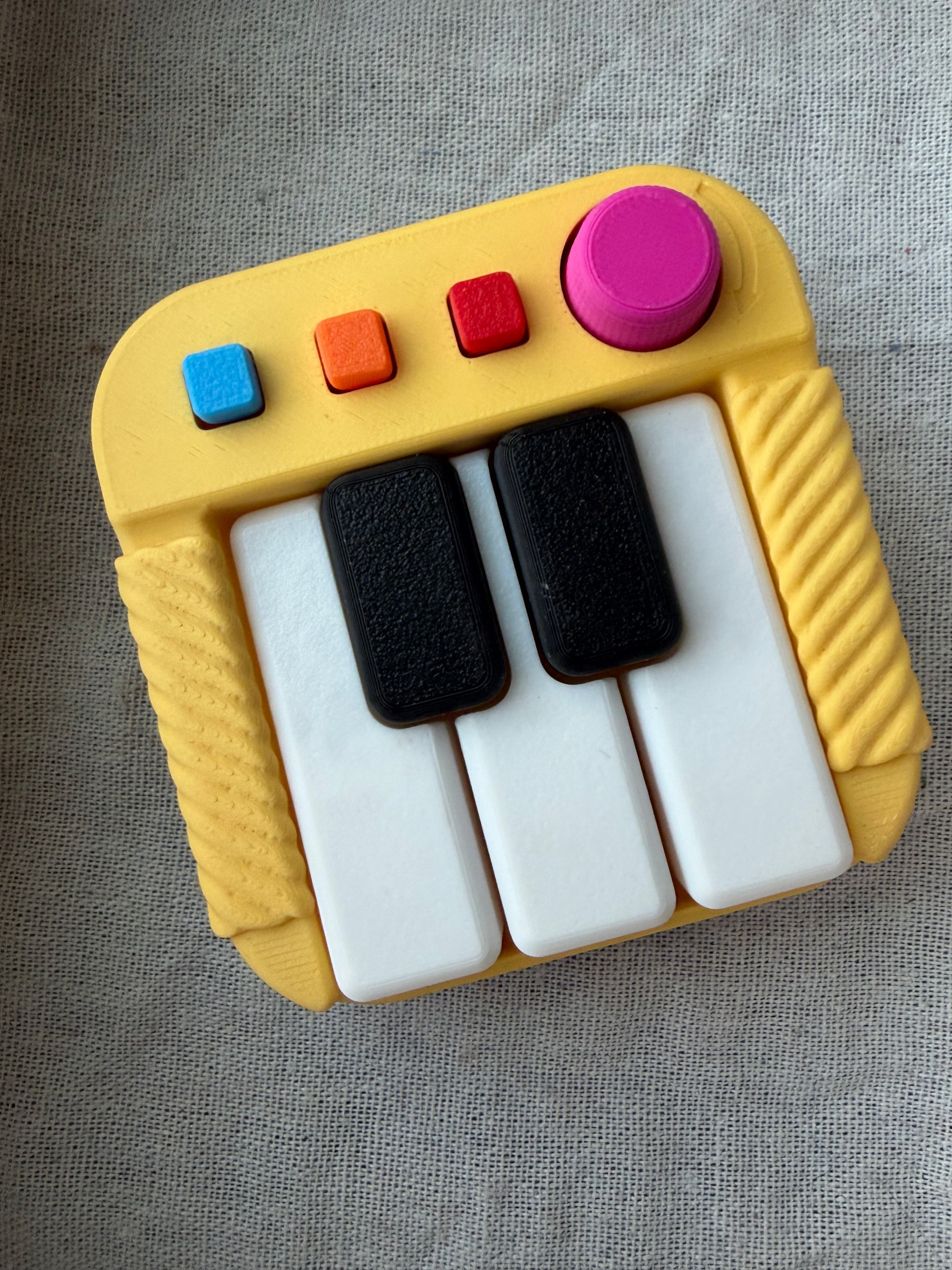 Piano Keyboard Clicker Fidget Small
