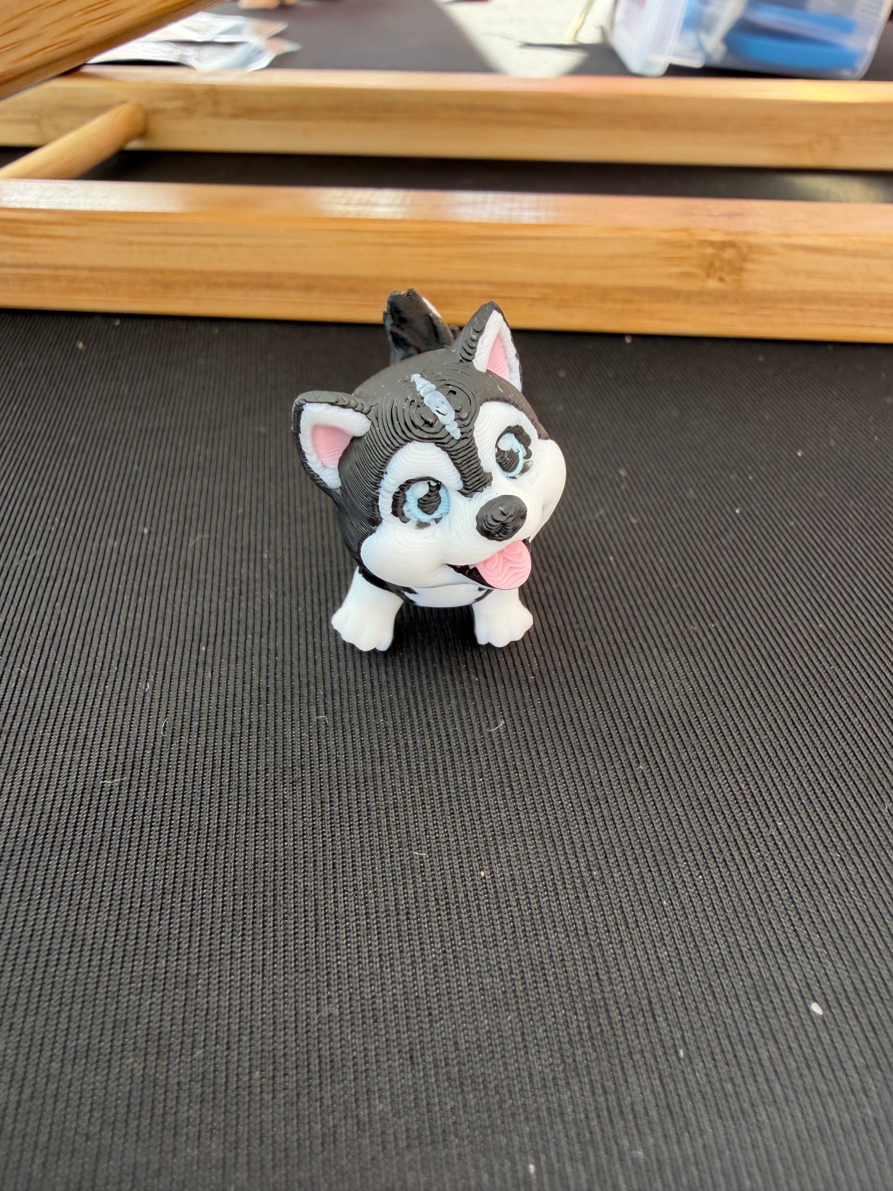 Husky Puppy Dog Flexi Fidget
