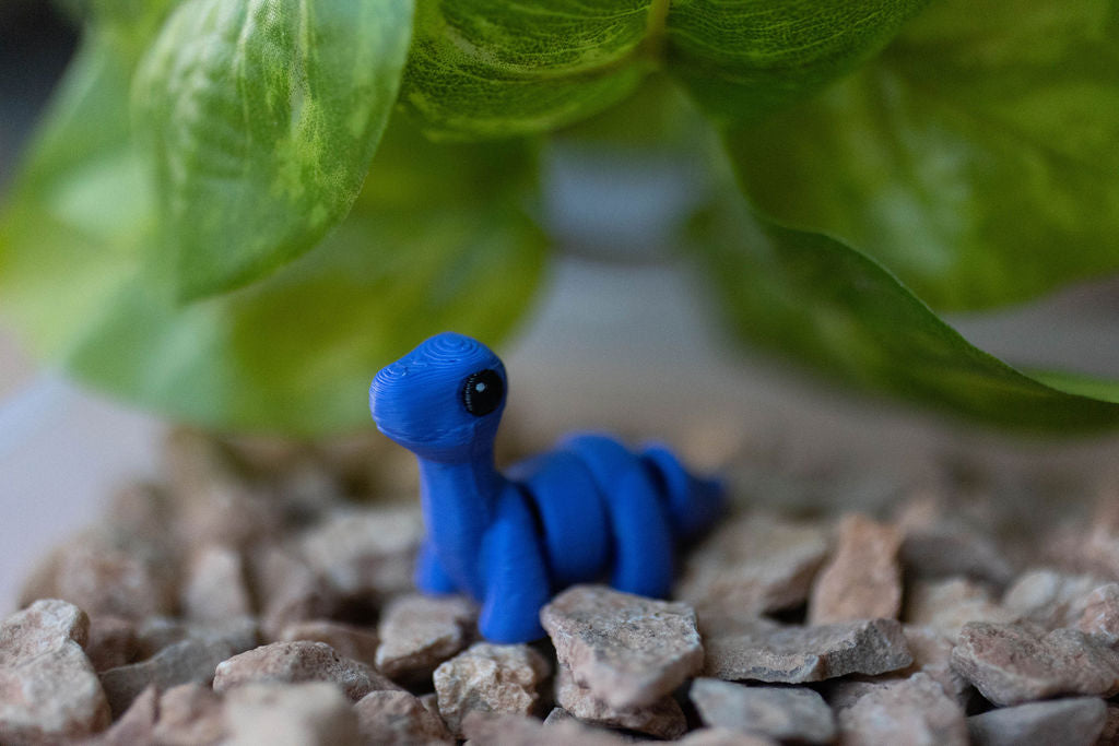 Brontosaurus Keychain