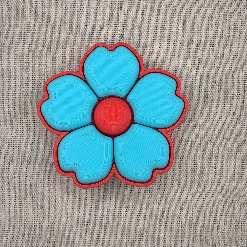Flower Clicker Spinner – Omni 3D