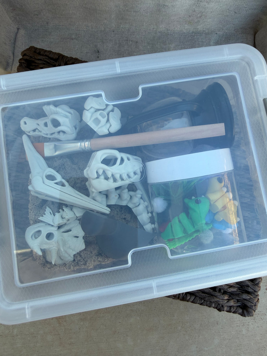 Dinosaur Sensory Bin Kit